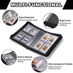 Durable construction and precise binding ensure long-lasting card storage with PREZA.