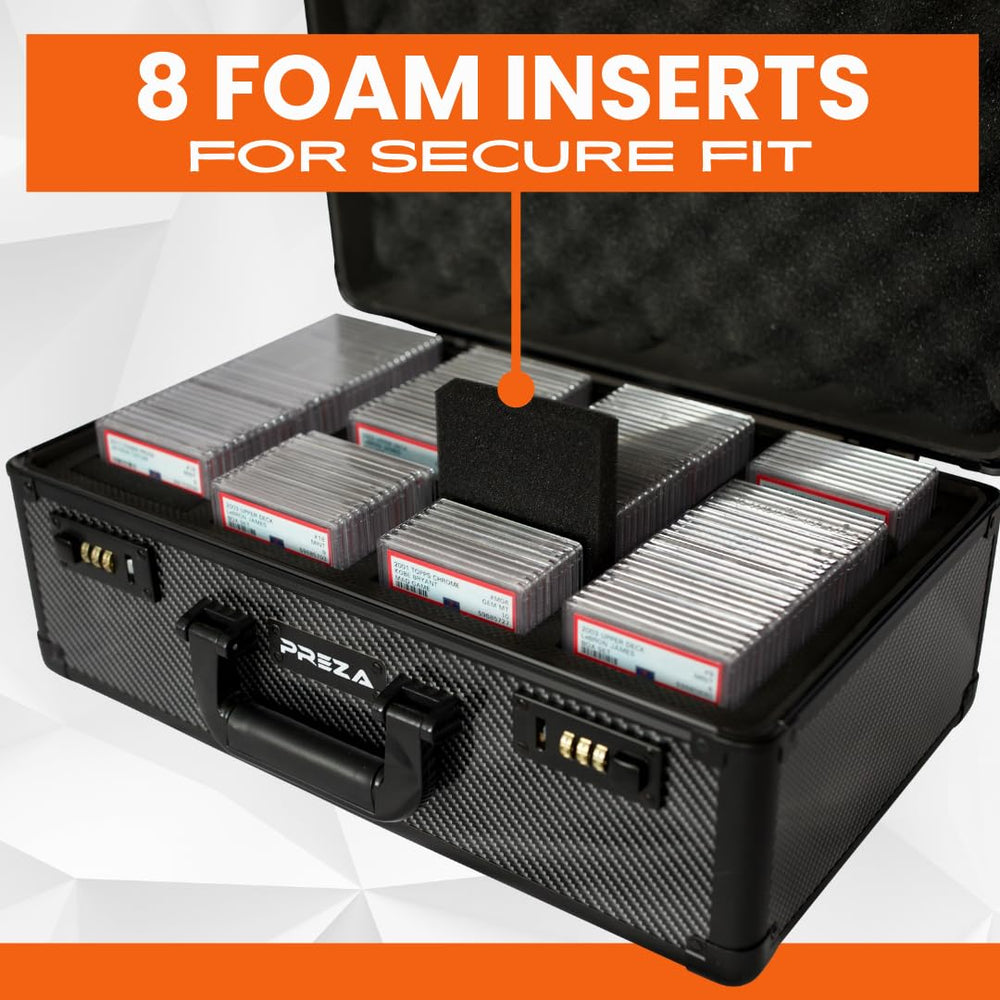 X-large PREZA case measures 18x10x7 inches for ample storage