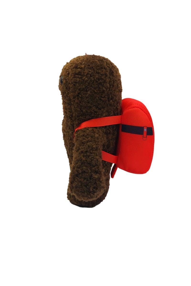 Prime Collectibles Domo soft plush fabric offers cuddly feel and lasting durability.
