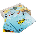 Primitives by Kathy Bee Happy playing cards front view with sunflowers for family fun