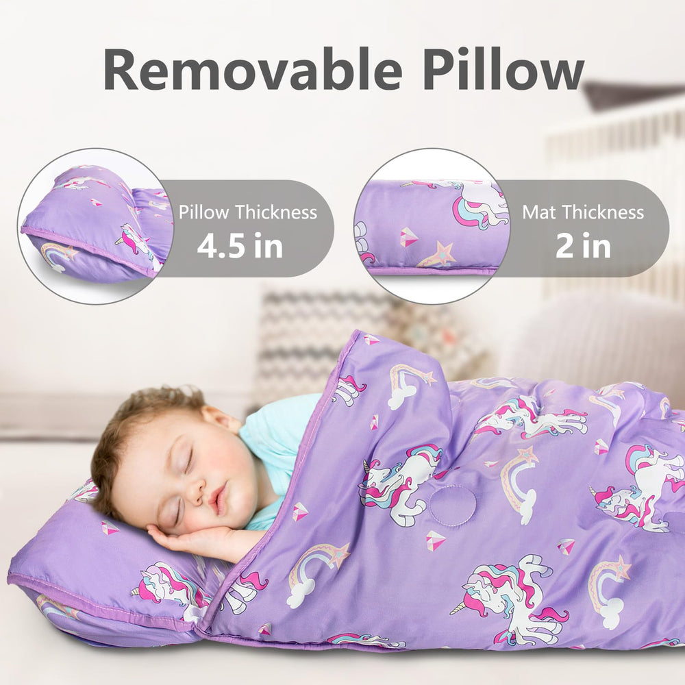 Primlect nap mat in extra-large 55x35 size provides ample space for toddlers
