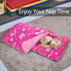 PRIMLECT nap mat with pillow showing soft support