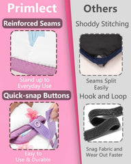 PRIMLECT nap mat quick-snap buttons simplify setup