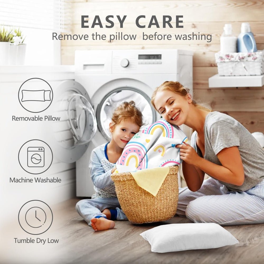 PRIMLECT Rainbow design brightens daycare settings and travel routines.