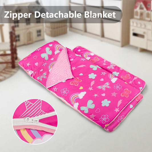 PRIMLECT nap mat detachable blanket close-up for easy cleaning