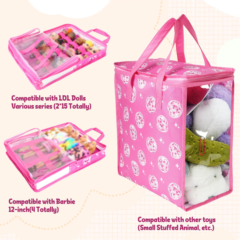 Primo Lines small storage bags neatly nest inside the large bag for space-saving.