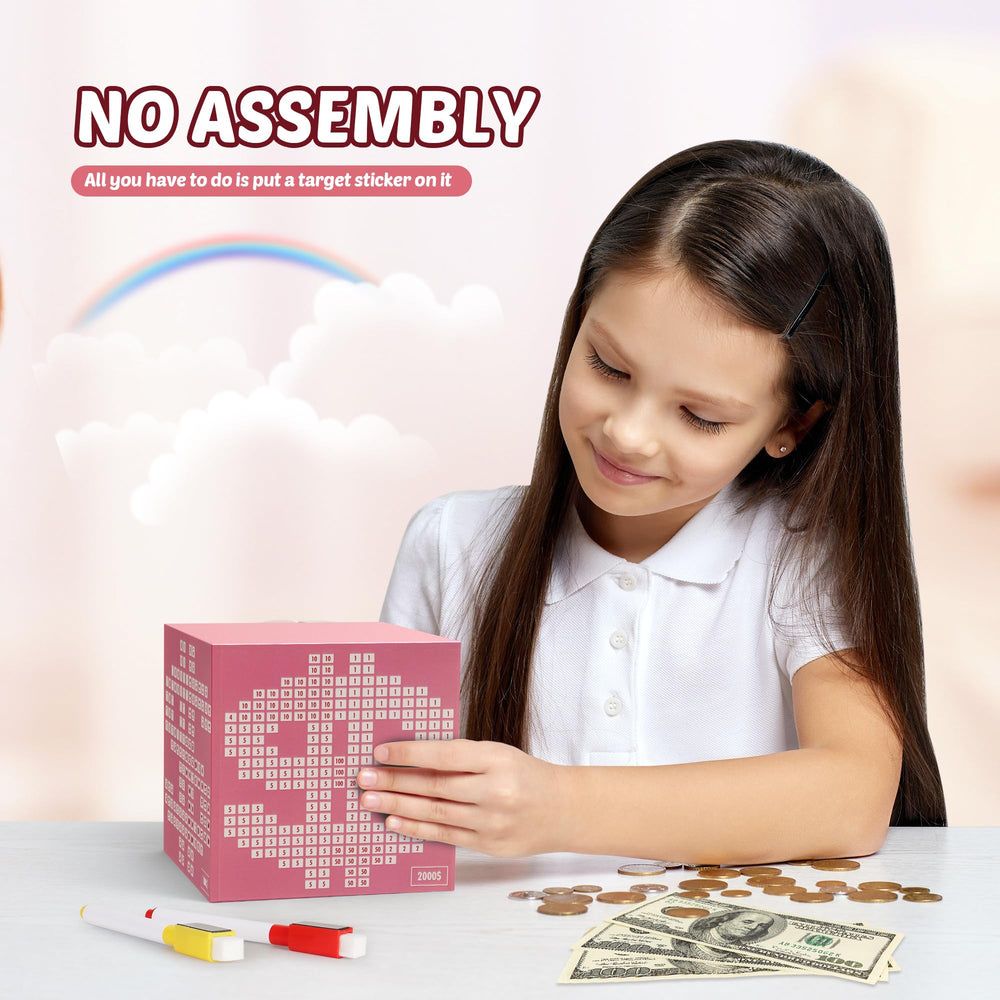 Primo Lines gift-ready saving box supports budgeting habit formation.