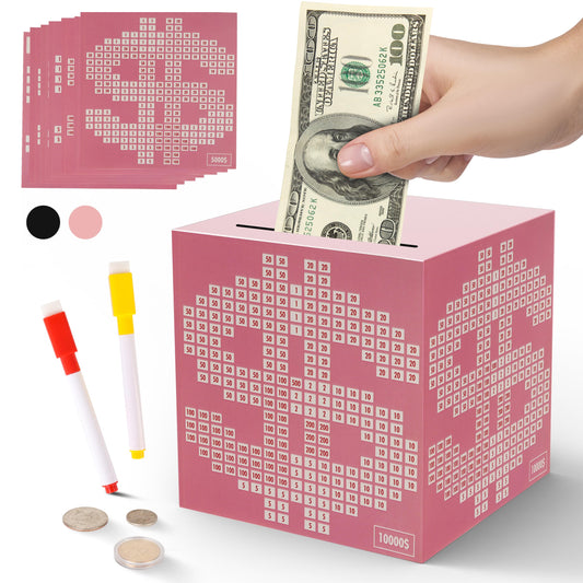 Primo Lines money saving box close-up shows durable metal construction for secure savings.