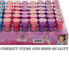 Licensed Princess characters stampers close-up highlighting design.