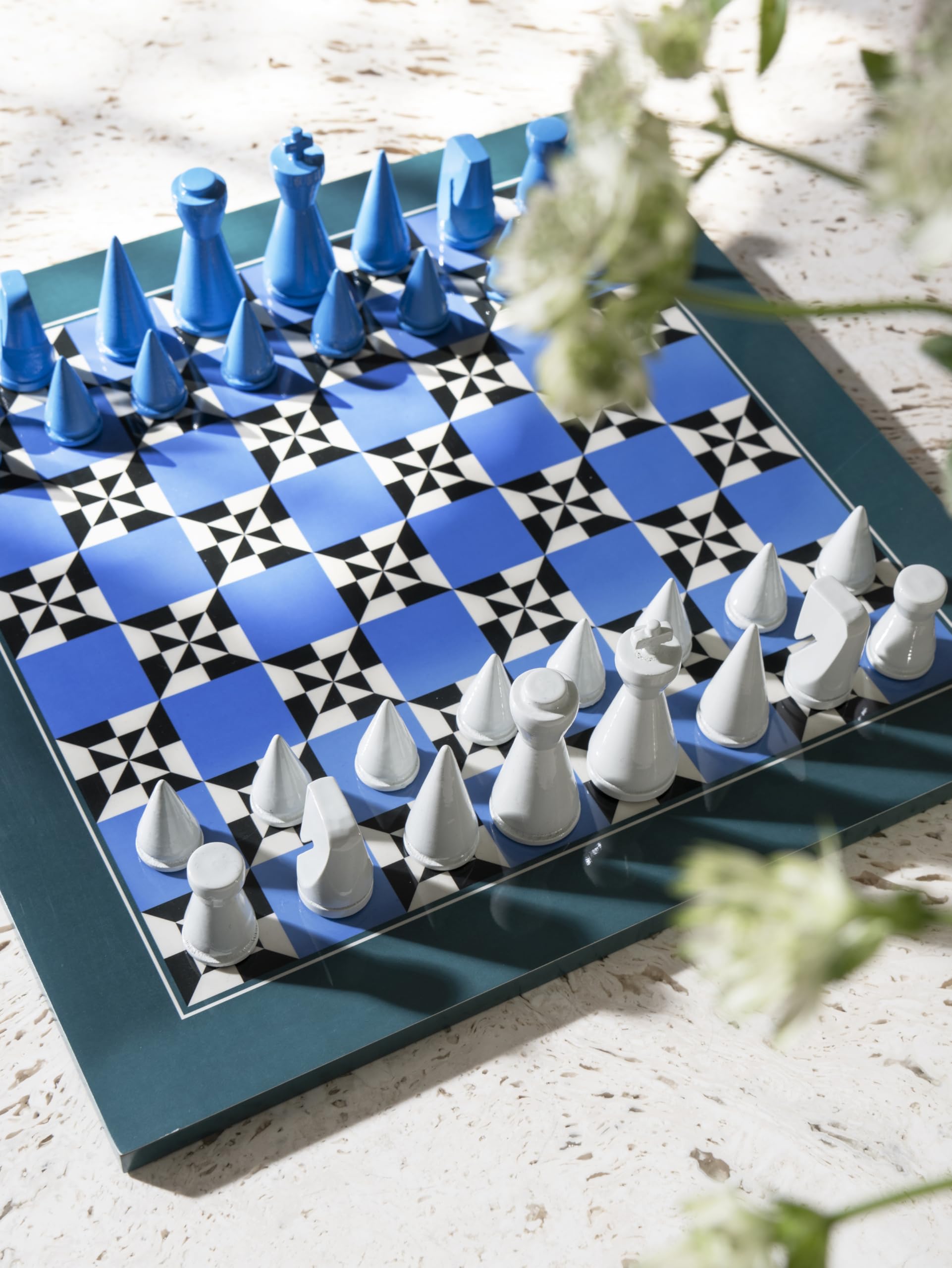 PrintWorks Poseidon board closeup reveals lacquered finish and vibrant contrasts