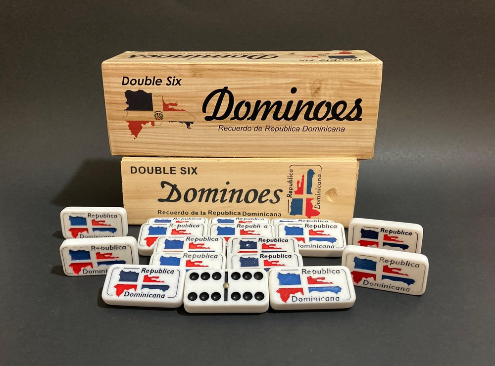PRK 14 dominoes arranged for a lively party at a table