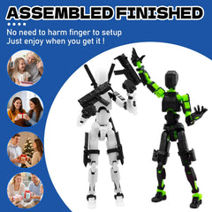 prntedtou T13 pre-assembled figure ready for immediate display