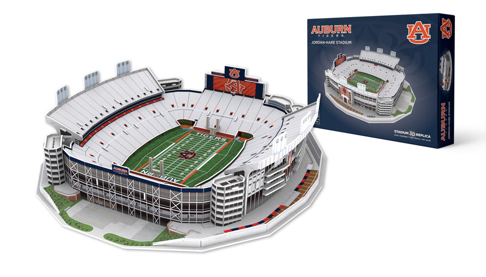 Pro-Lion Jordan-Hare Stadium 3D puzzle: official Auburn merch for fans.