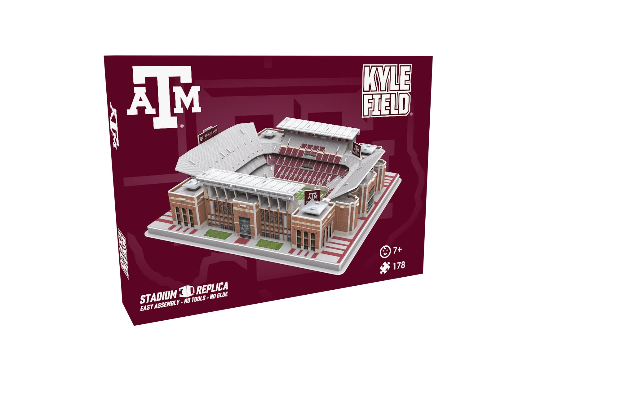Pro-Lion Kyle Field stadium pieces 178 ready for assembly and collection