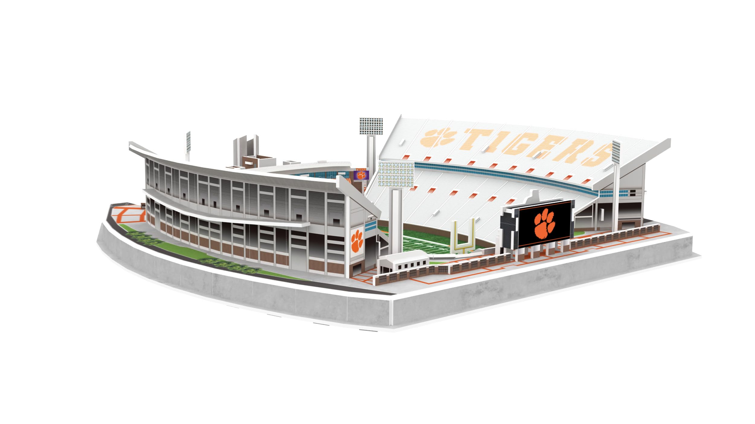 Pro-Lion licensed stadium puzzle badge shows official NCAA license.
