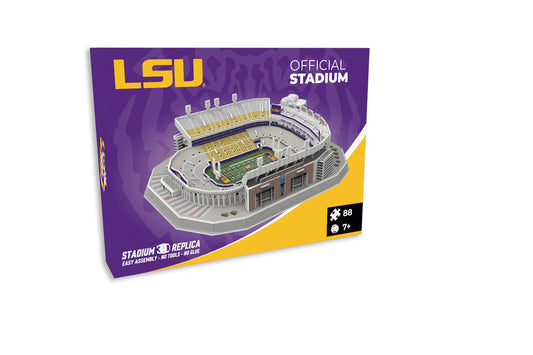 Pro-Lion LSU Tigers 3D puzzle buildable detail for fans