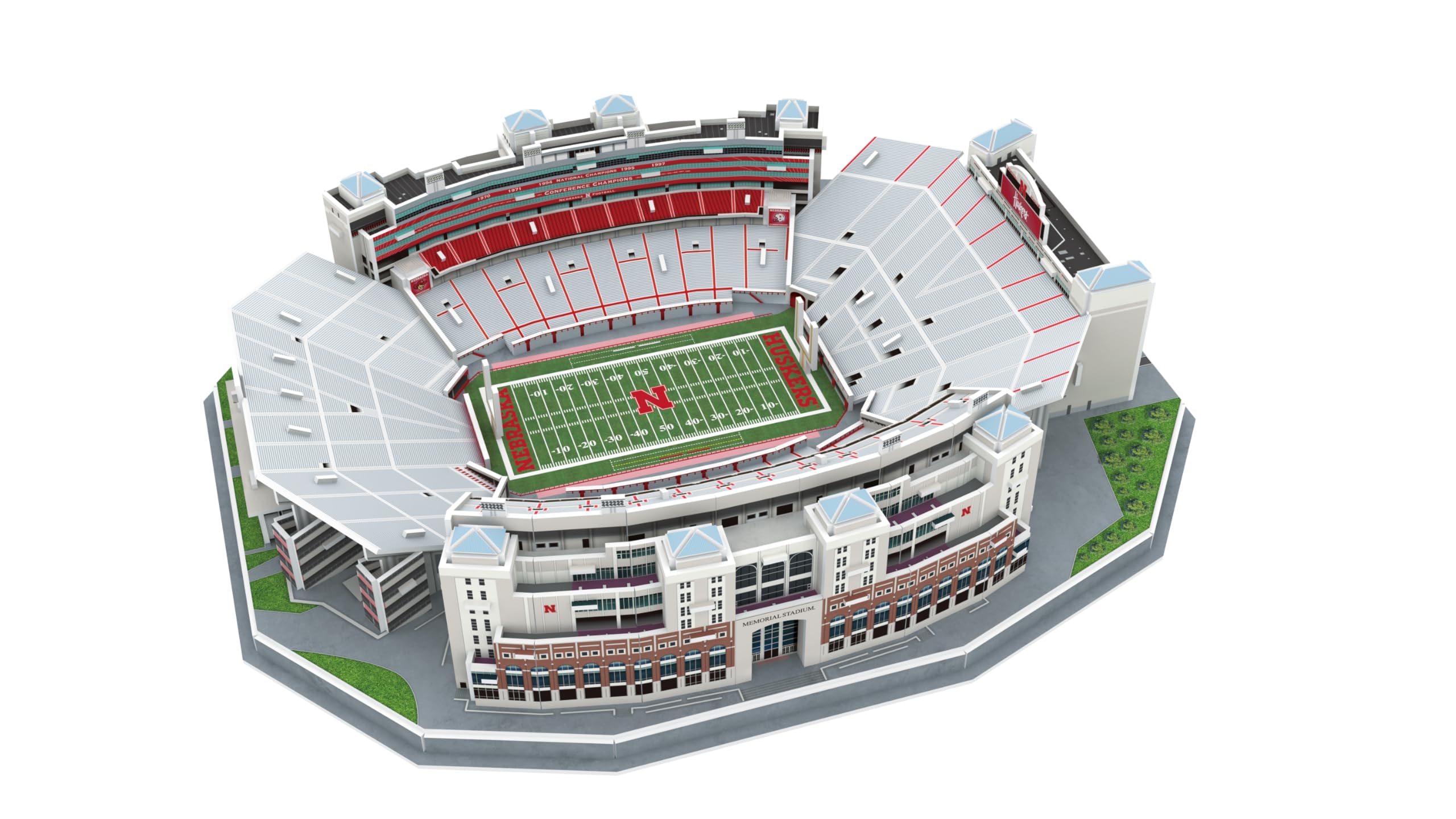 Pro-Lion Memorial Stadium building kit boosts problem-solving skills