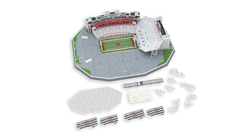 Pro-Lion Nebraska stadium puzzle makes great game-day decor