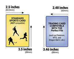 PRO SUPPORT TRADING CARD ACCESSORIES double-sleeving setup helps guard cards during play