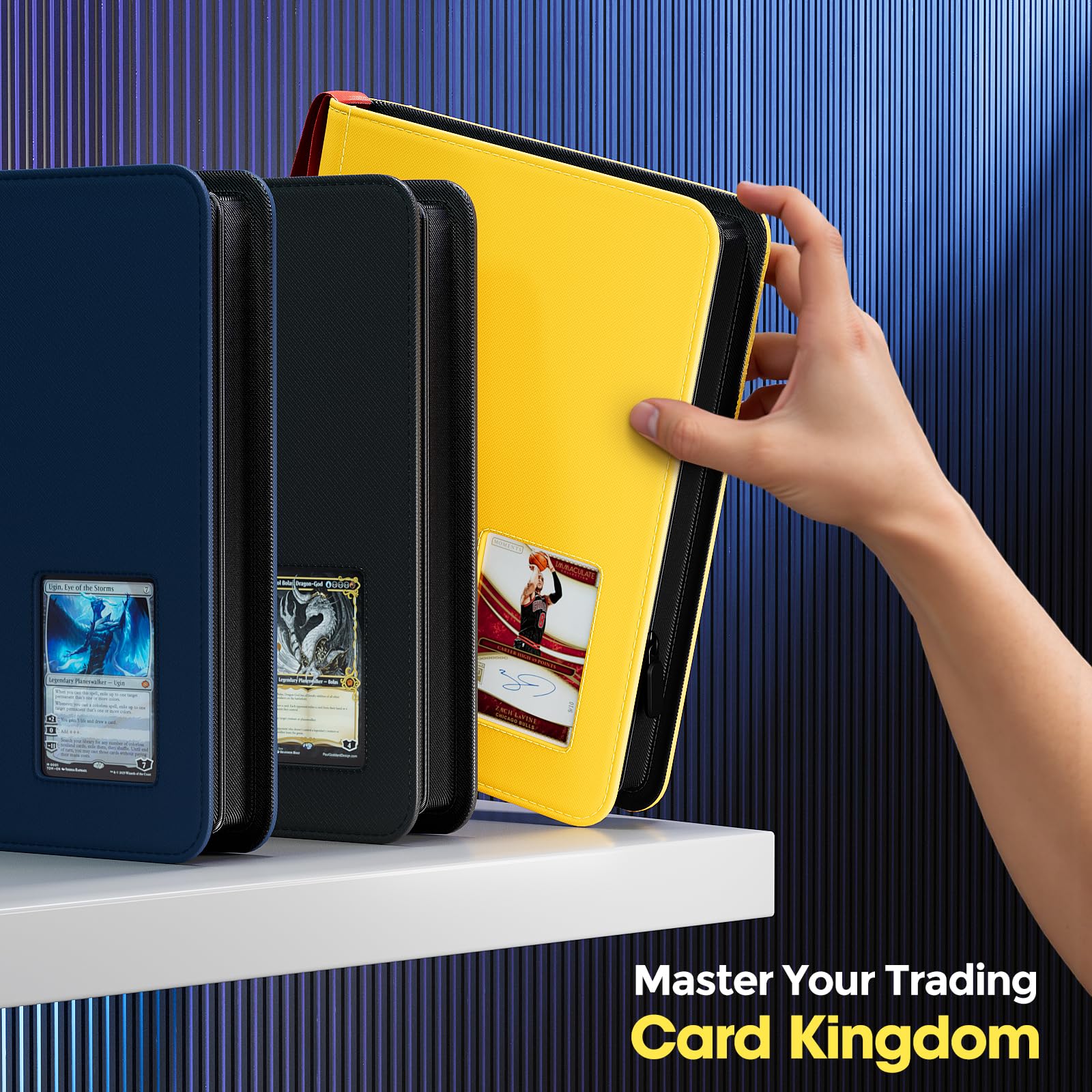 ProCase non-PVC sleeves keep colors from fading during storage.