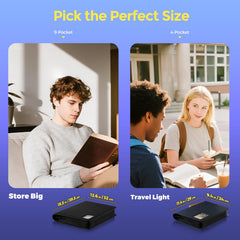 ProCase smooth zipper providing security during travel
