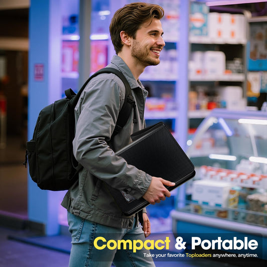 ProCase side-loading pockets enable quick card insertion and preview.