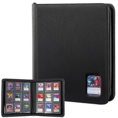 ProCase Top Loader Binder front cover shows durable PU leather protecting your cards