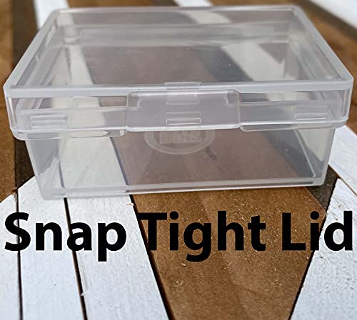 PRODUCT80 BitsBins Pods storage for tiny components within reach on the table.