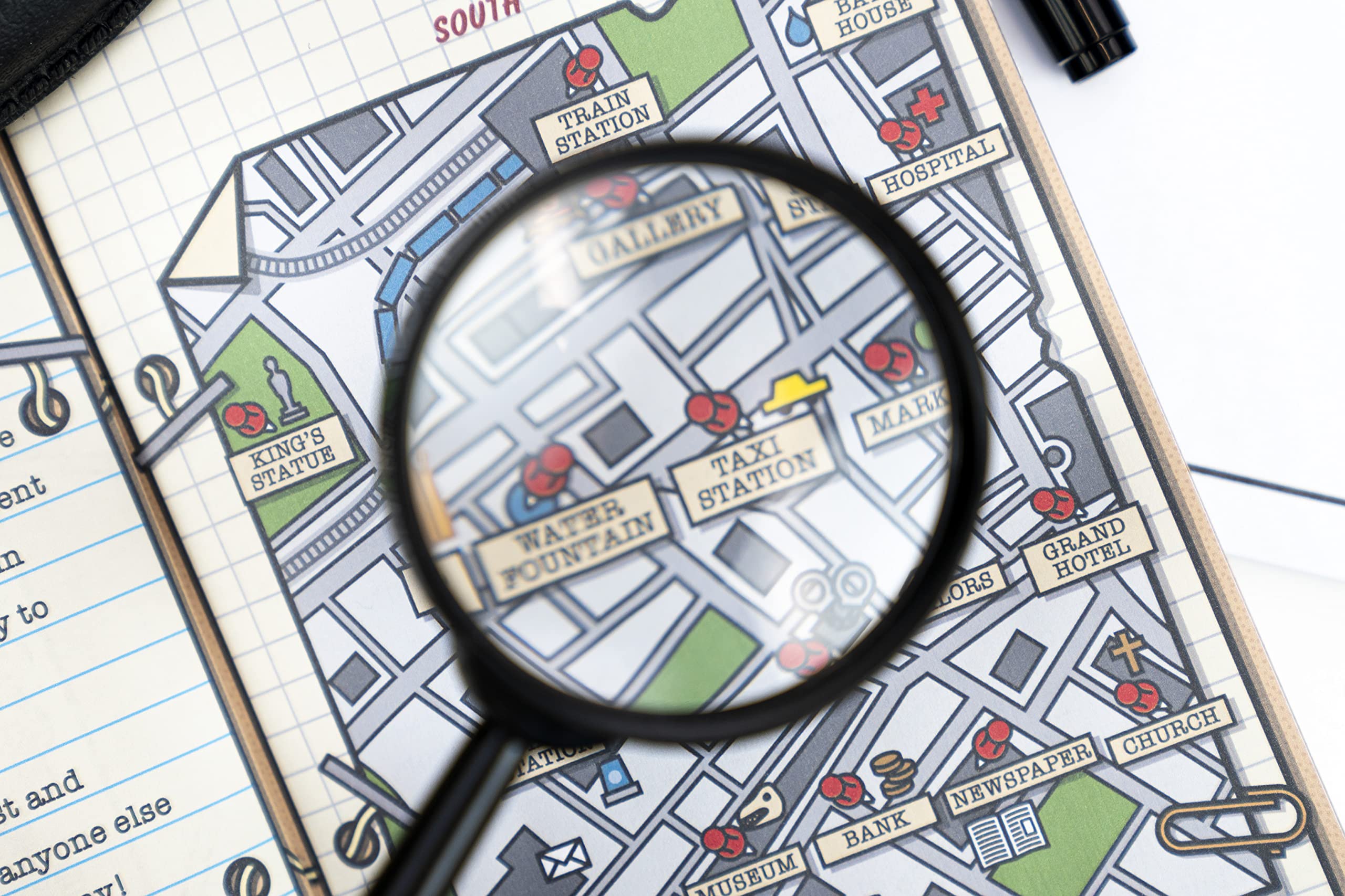 Professor PUZZLE Detective Toolkit evidence tags for organizing clues