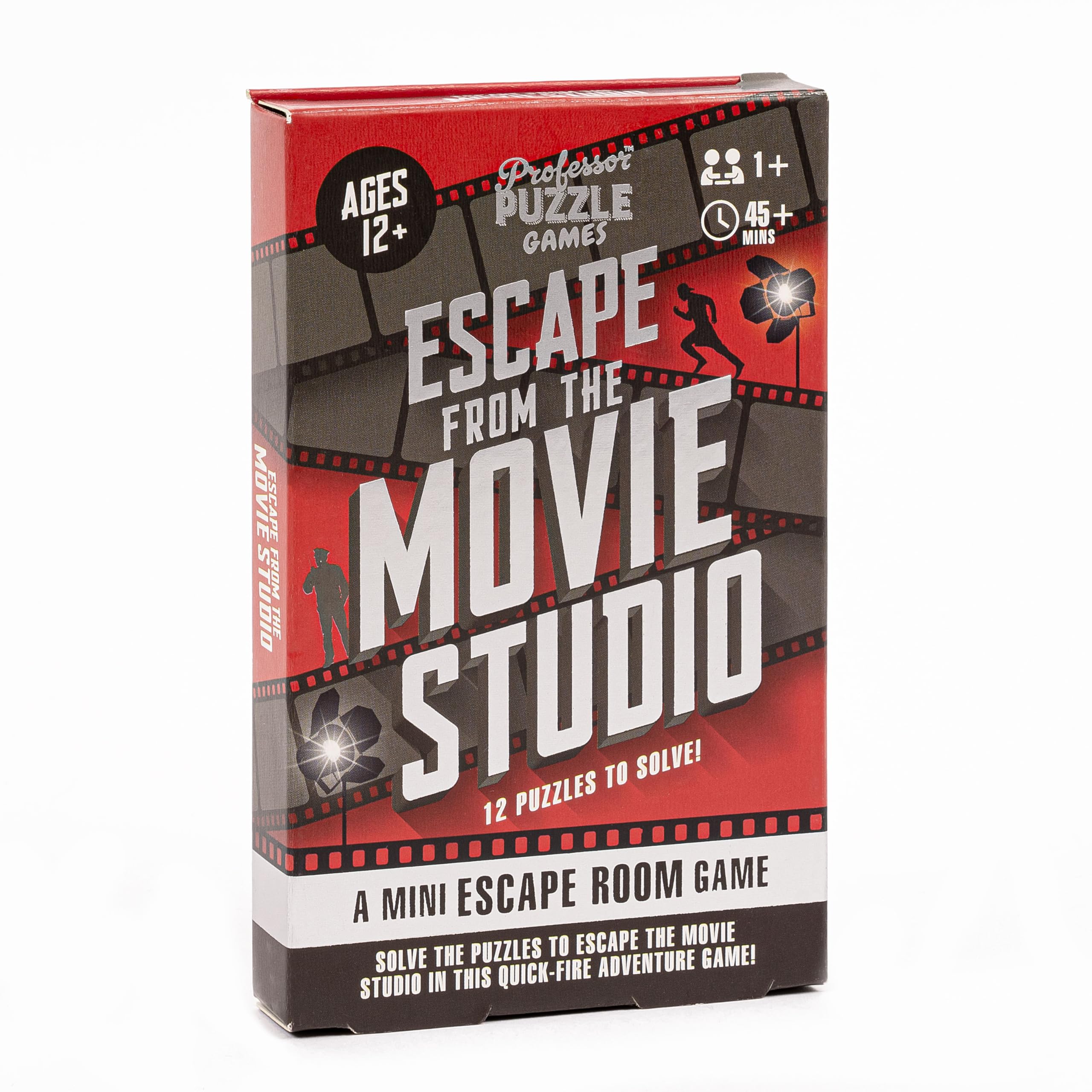 Professor Puzzle Movie Studio puzzle-card showcases clue-driven gameplay for brain-teasing sessions.