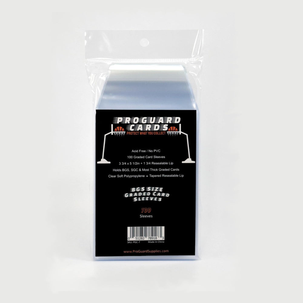 ProGuard Cards 100-pack sleeve set keeps cards safe from dust and dirt