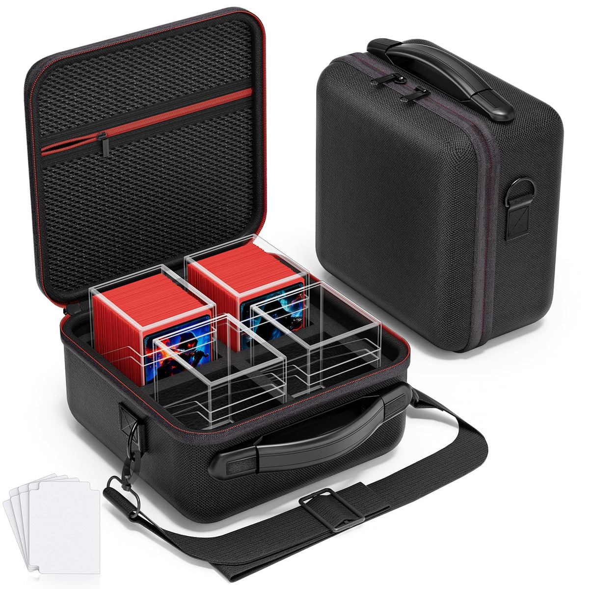 Proijeut four-pack acrylic deck boxes for tournament organization