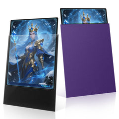 Proijeut 200-pack sleeves with opaque back for private card backs during play