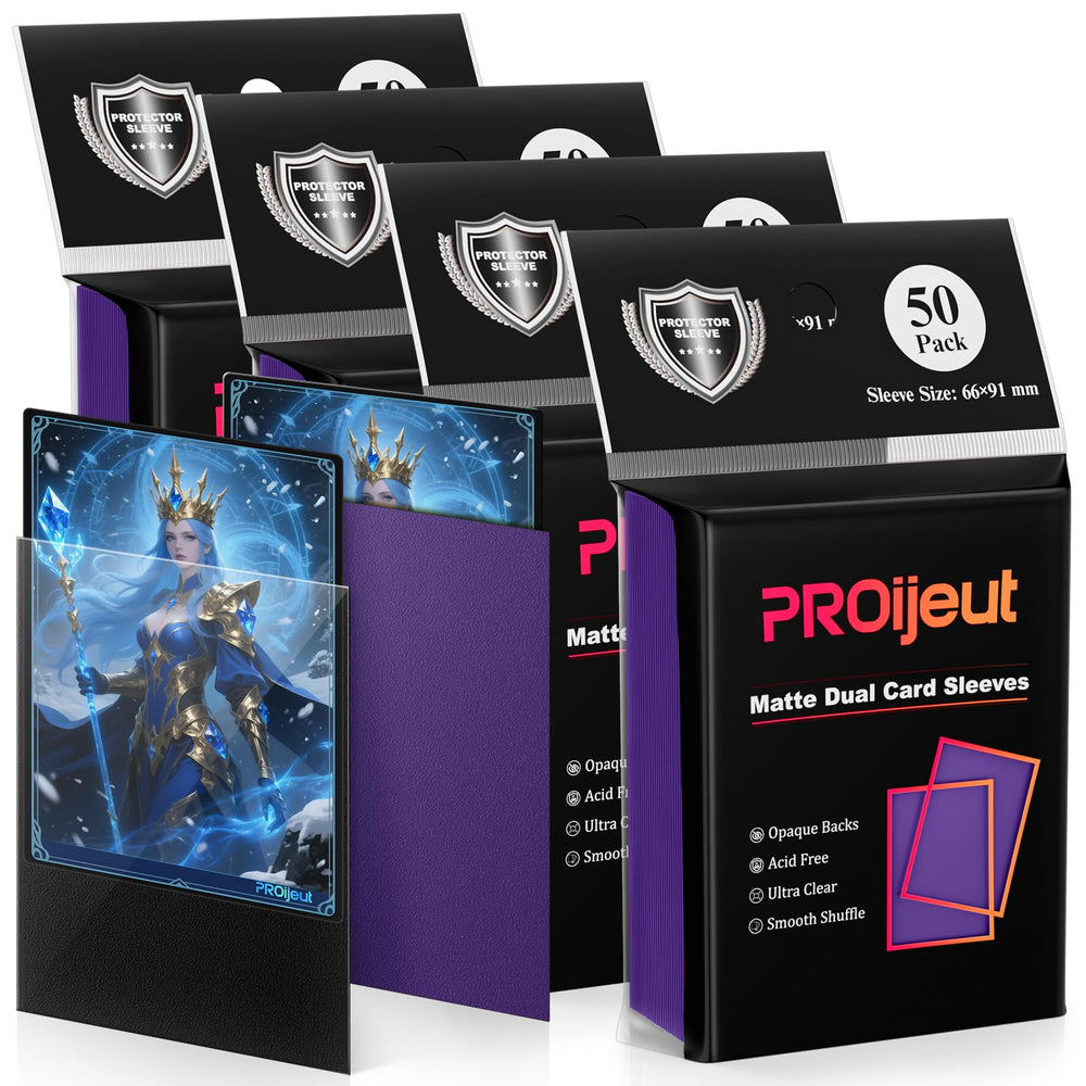 Proijeut tournament-ready sleeves designed for reliable game days