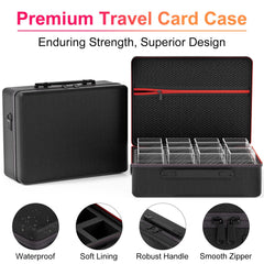 Proijeut durable card boxes protect against scratches and bends during travel.