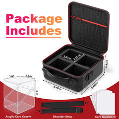 Proijeut portable carrying case for easy transport of all boxes