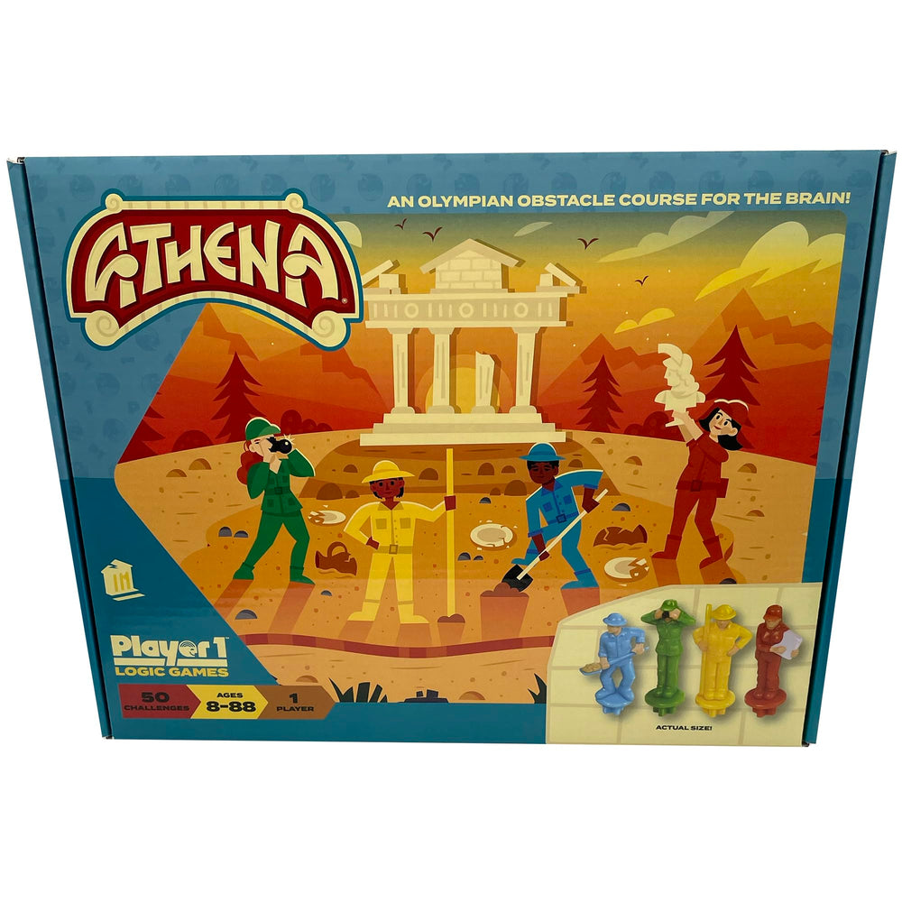 Project Genius Athena statue head on pedestal ready for puzzle play