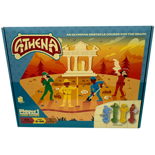 Project Genius Athena statue head on pedestal ready for puzzle play