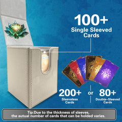 PROMAXIBINDER 4-point magnet closure keeps deck secure and easy to open