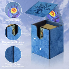 PROMAXIBINDER MTG Commander Deck Box holds up to 100 sleeved cards for organization.