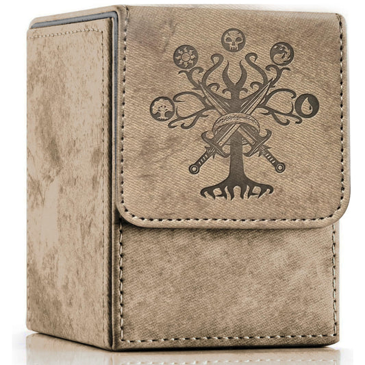 PROMAXIBINDER MTG deck box cover design with Black Lotus-inspired artwork for collectors
