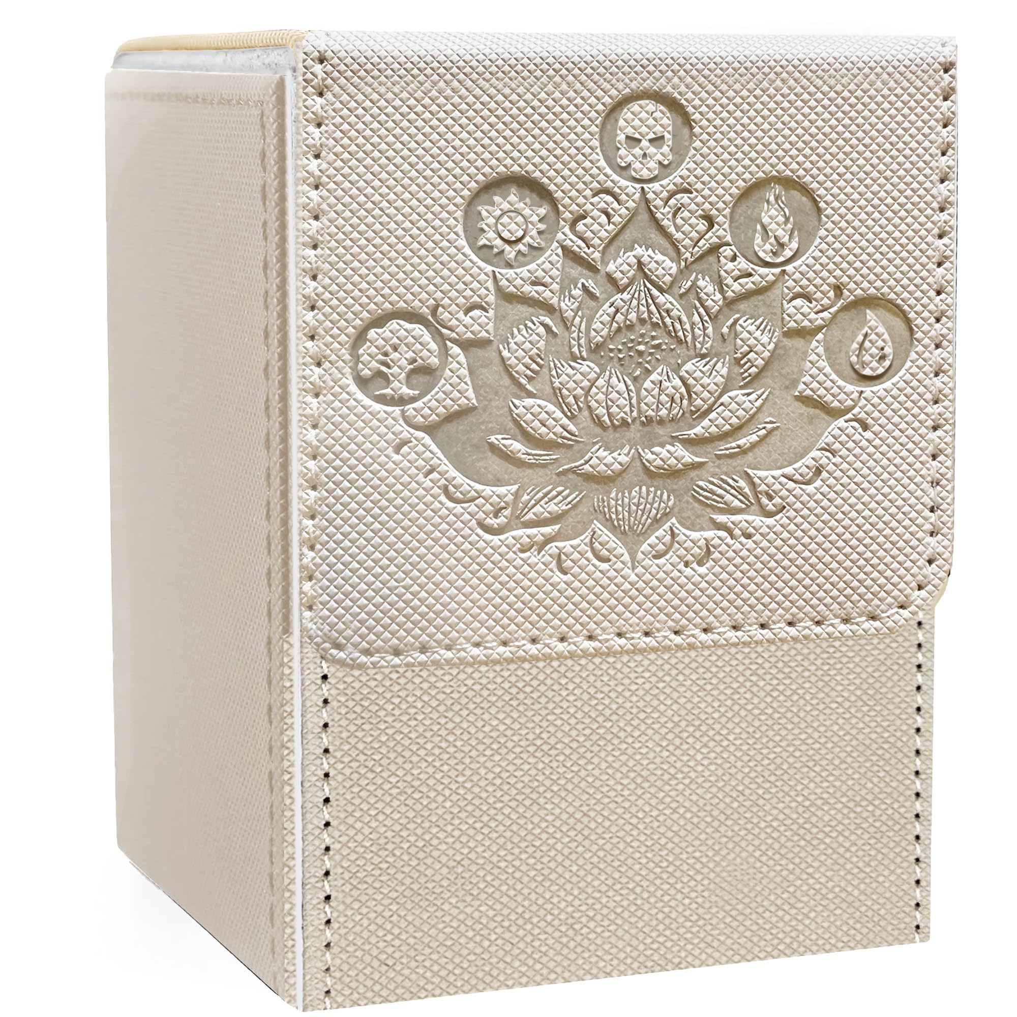 PROMAXIBINDER MTG deck box grey cover protects cards during travel and adds rugged style