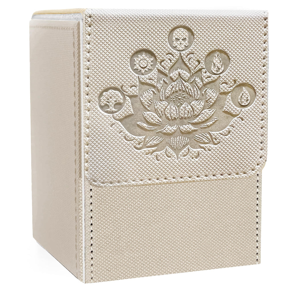 PROMAXIBINDER MTG deck box grey cover protects cards during travel and adds rugged style