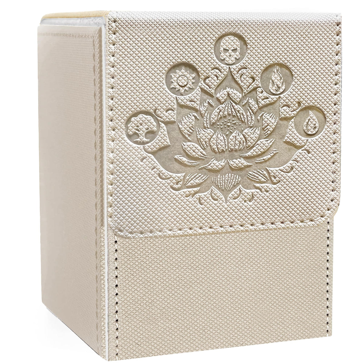 PROMAXIBINDER MTG deck box grey cover protects cards during travel and adds rugged style