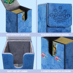 PROMAXIBINDER MTG deck box microfiber interior cushions cards securely.