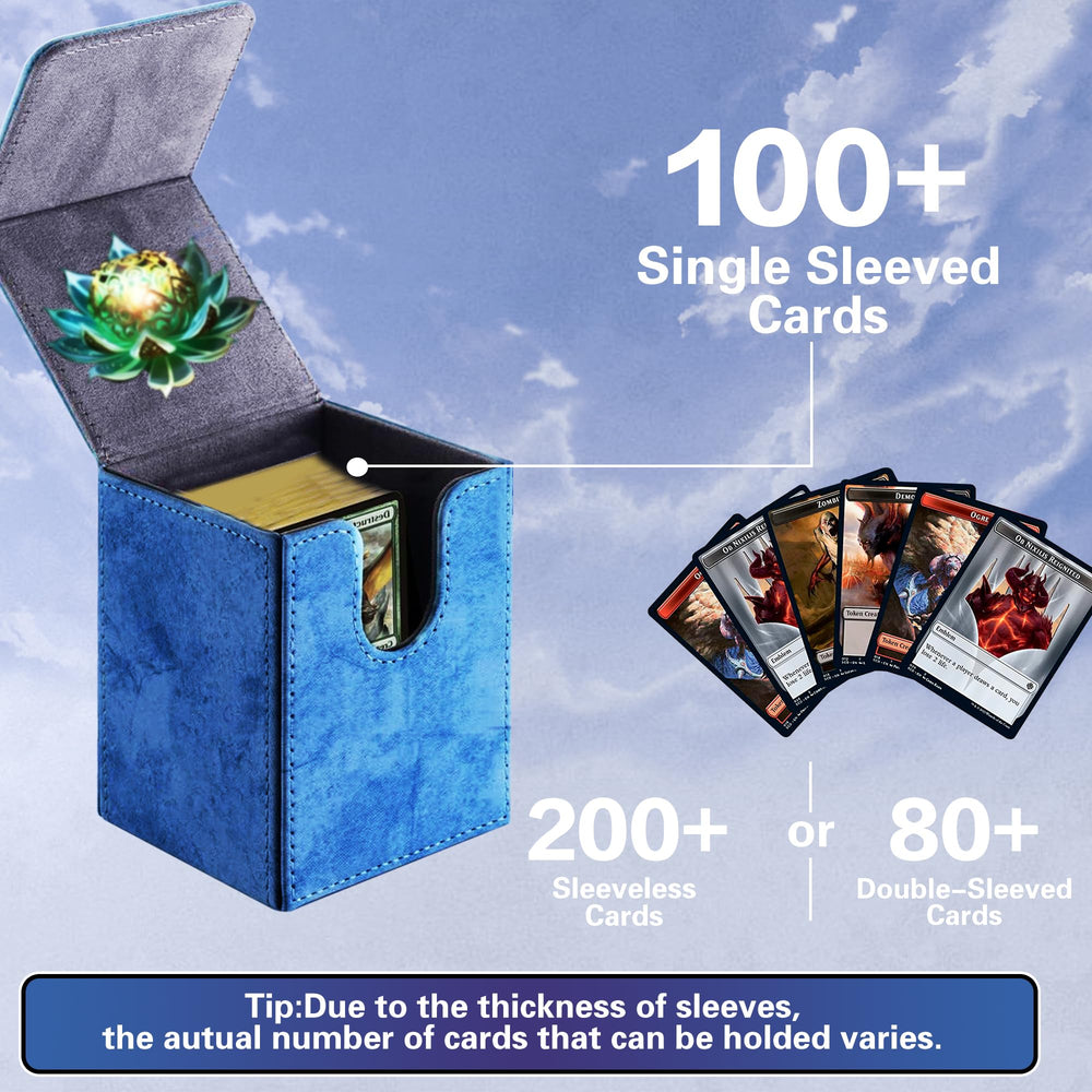 PROMAXIBINDER MTG deck box scratch-resistant outer panel keeps cards safe.