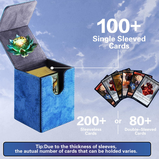 PROMAXIBINDER MTG deck box scratch-resistant outer panel keeps cards safe.