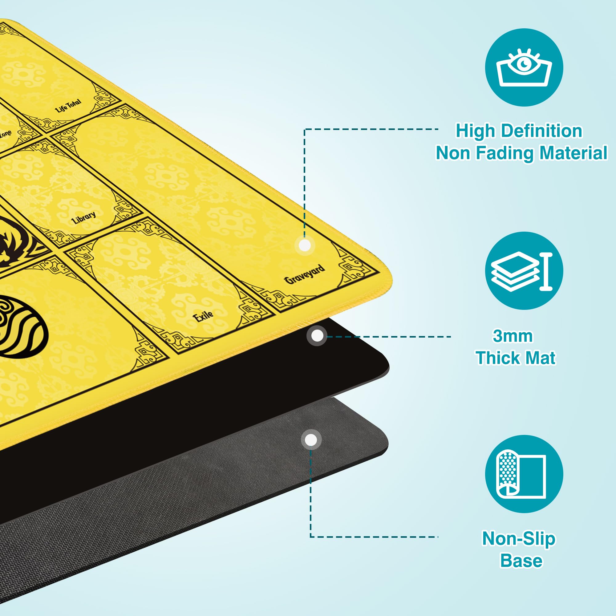 PROMAXIBINDER MTG Playmat folds for travel and portable gaming.