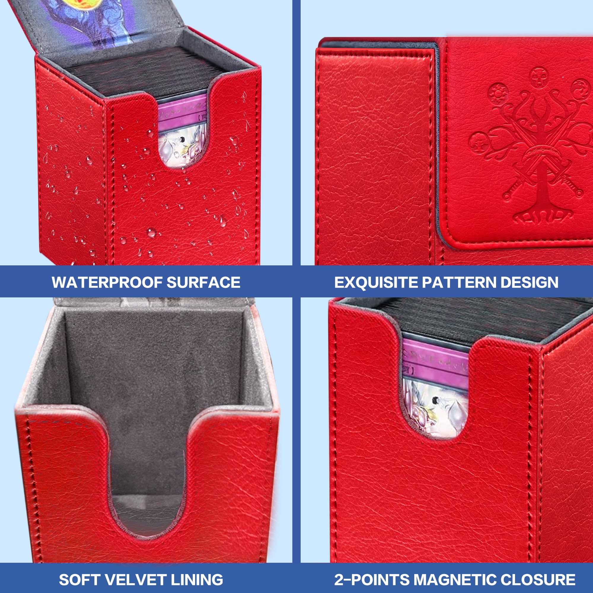 PROMAXIBINDER PU leather texture showing premium build