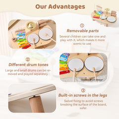 Promise Babe xylophone for early music exploration and fine motor practice.
